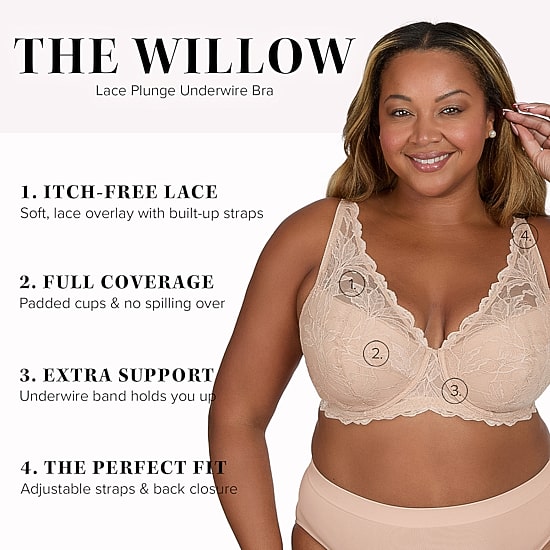 Leading Lady The Willow Plunge Bra- 5944