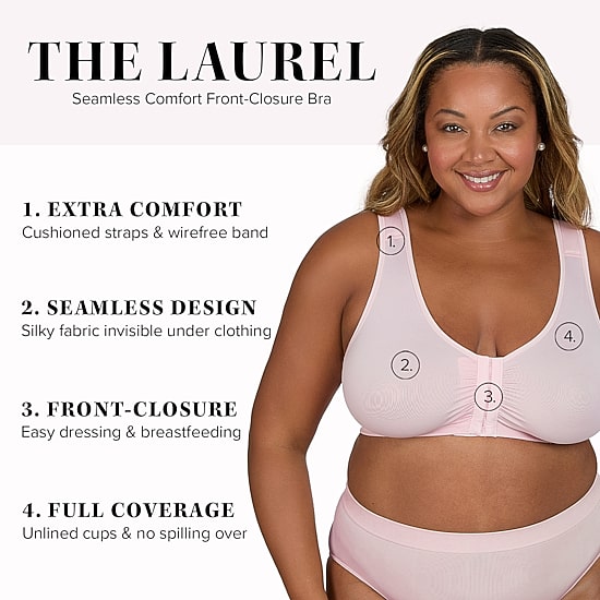 Leading Lady The Laurel - Seamless Front-Closure Bra- 119