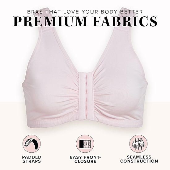 Leading Lady The Laurel - Seamless Front-Closure Bra- 119