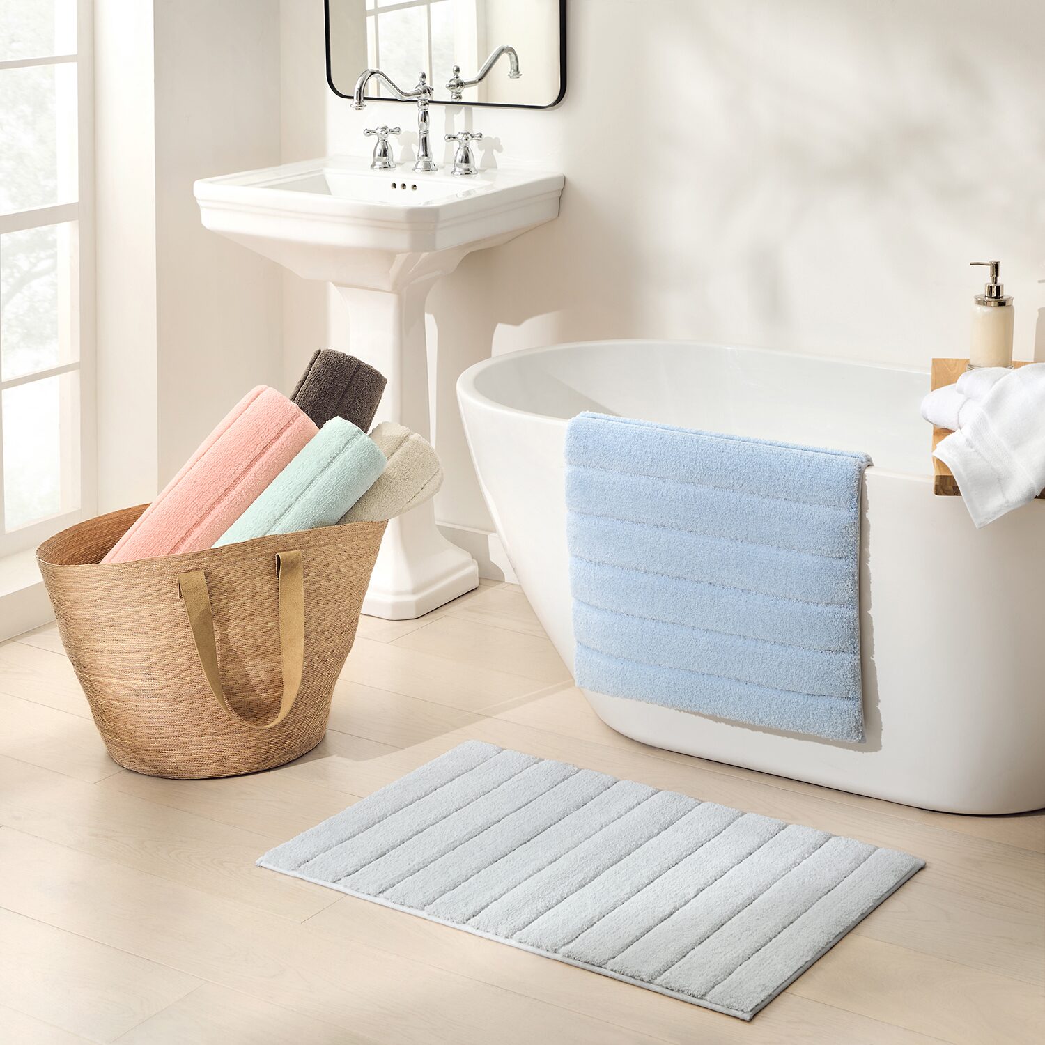 W by Wamsutta Wonderfuly Soft Bath Rug
