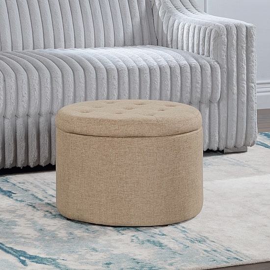 Designs4comfort Round Shoe Ottoman