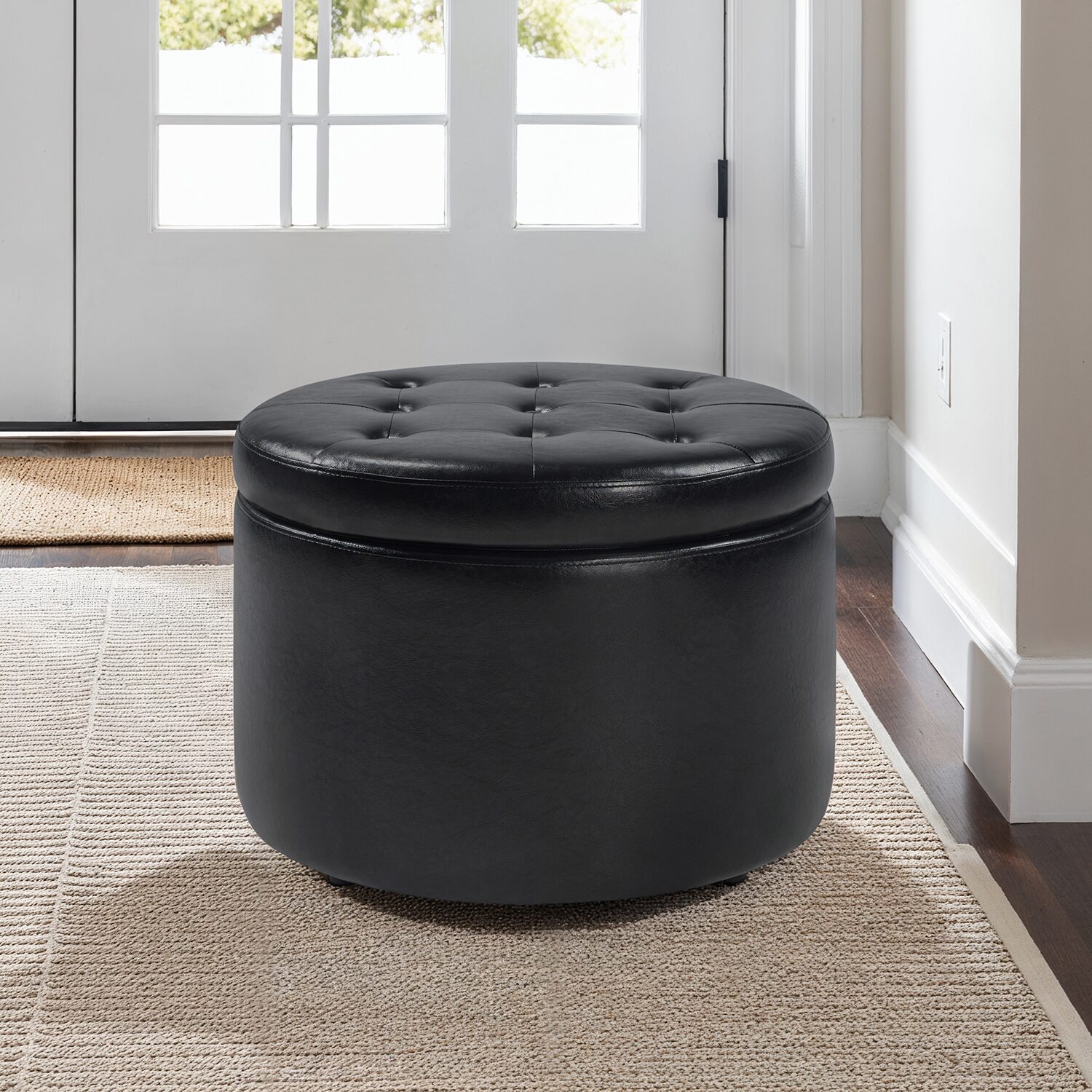 Designs4comfort Round Shoe Ottoman