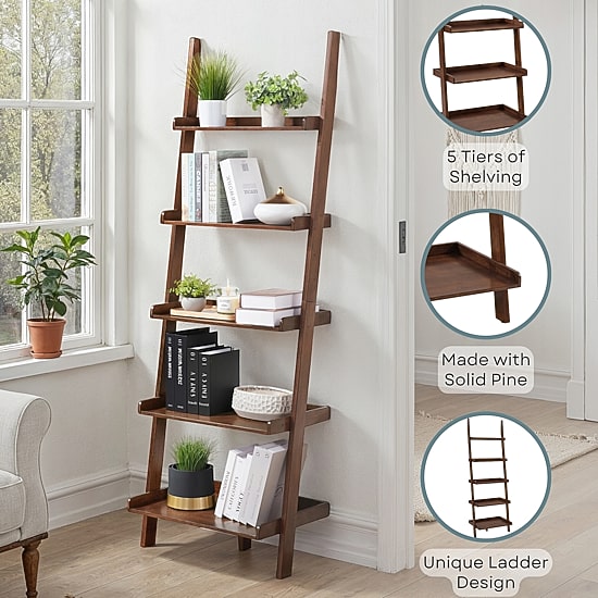 American Heritage Cormac Bookshelf Ladder