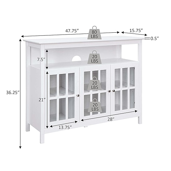 Convenience Concepts Big Sur TV Stand