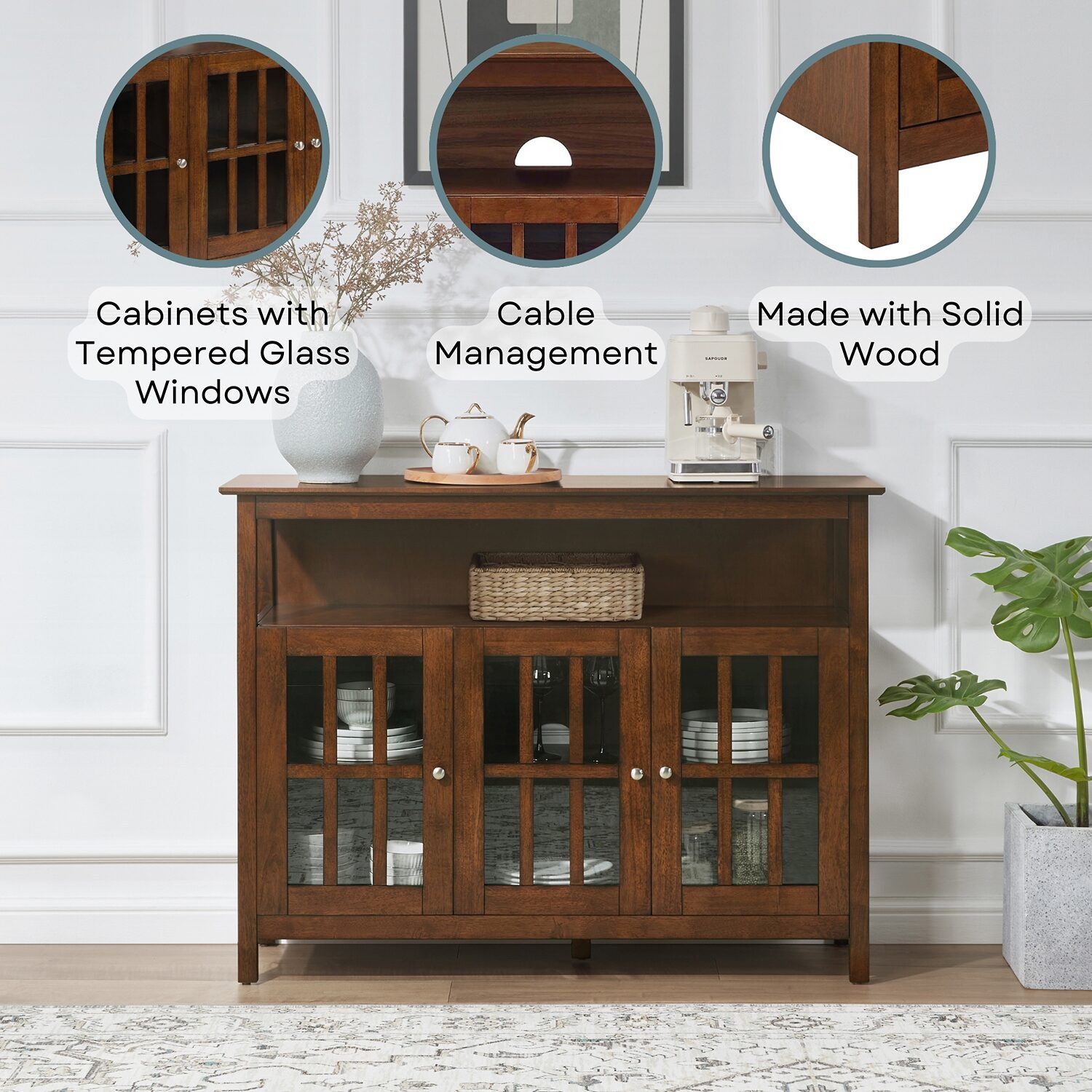 Convenience Concepts Big Sur TV Stand