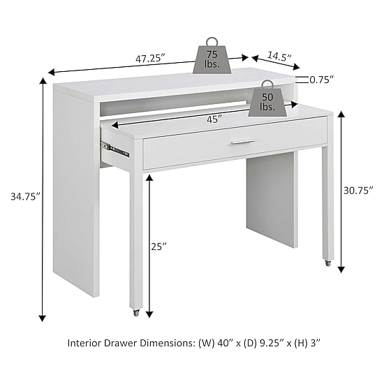 Newport JB Slide Out Desk