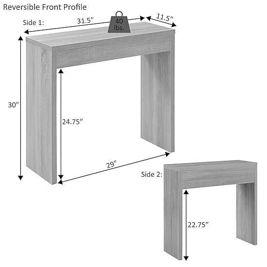 Convenience Concepts Northfield Console Table