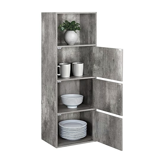 Convenience Concepts Extra Storage 3 Door Cabinet