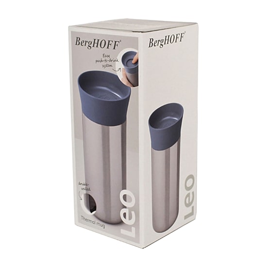 BergHOFF Leo Stainless Steel 11oz. Thermal Travel Mug