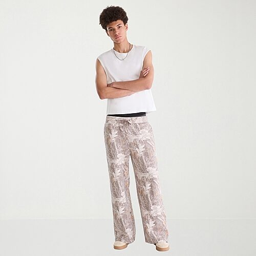 Aéropostale Mens Regular Fit Fleece Sweatpant In Brown