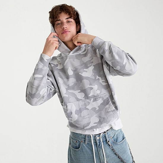 AEROPOSTALE Mens Long Sleeve Fleece Hoodie