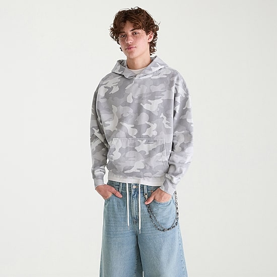 AEROPOSTALE Mens Long Sleeve Fleece Hoodie