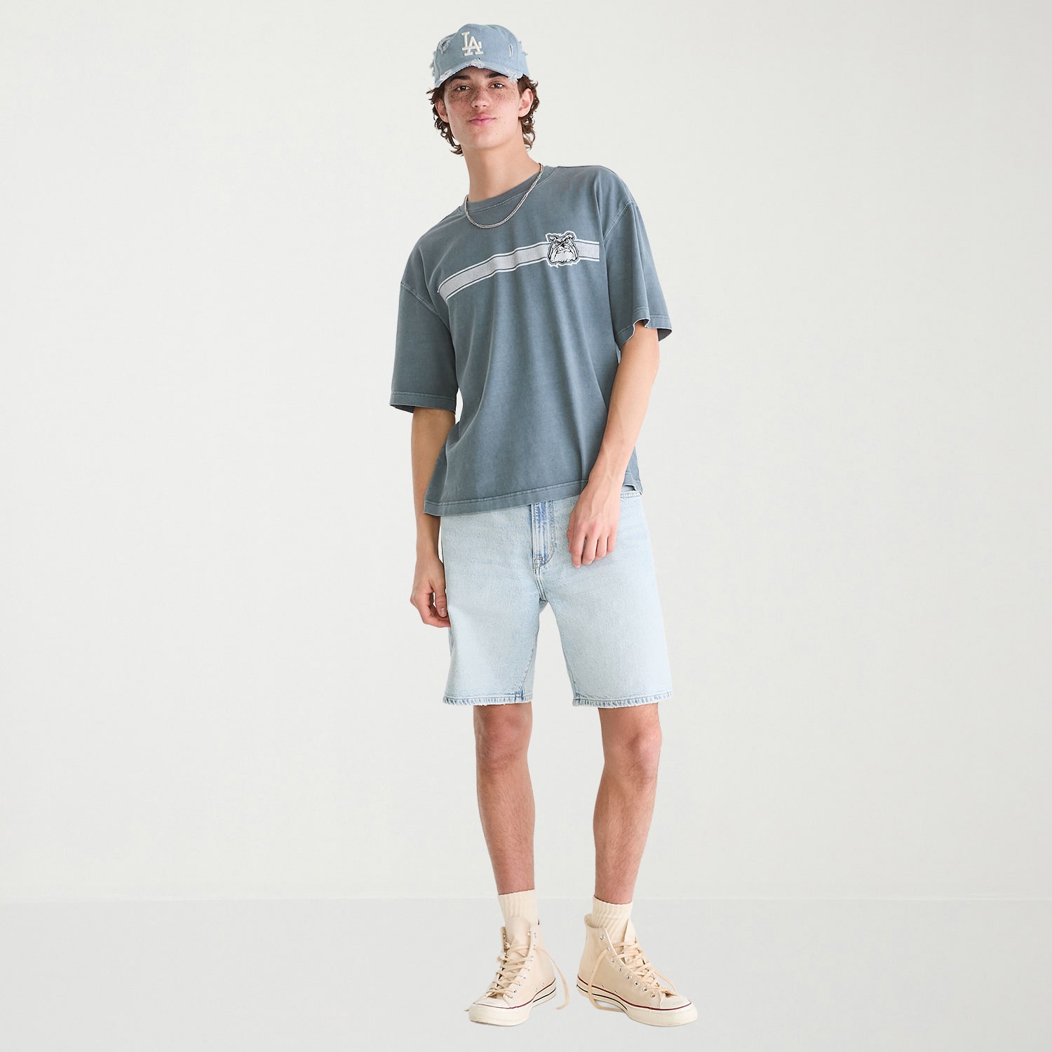 AEROPOSTALE Mens Crew Neck Short Sleeve Regular Fit Graphic T-Shirt