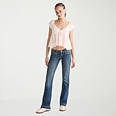 AEROPOSTALE Womens Low Rise Bootcut Jean