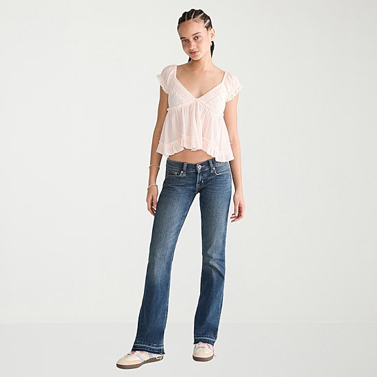 AEROPOSTALE Womens Low Rise Bootcut Jean