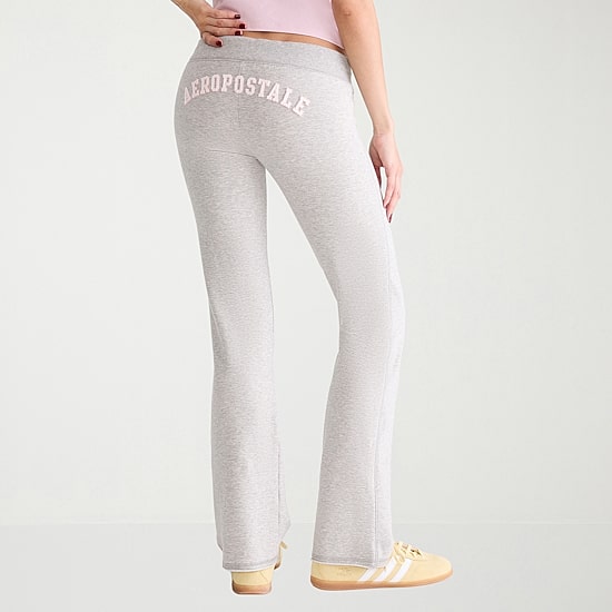 AEROPOSTALE Womens Juniors Bootcut Low Rise Sweatpant