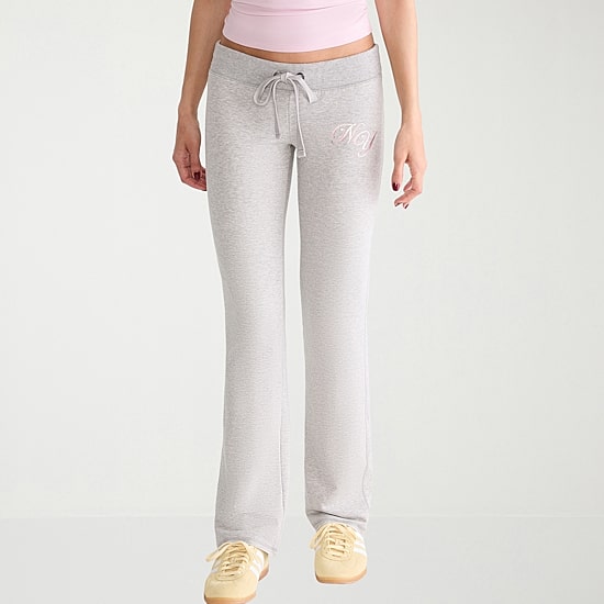 AEROPOSTALE Womens Juniors Bootcut Low Rise Sweatpant