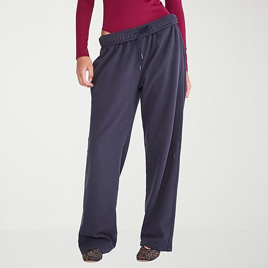 AEROPOSTALE Womens Juniors Straight Mid Rise Sweatpant