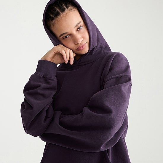 AEROPOSTALE Womens Juniors Long Sleeve Fleece Hoodie