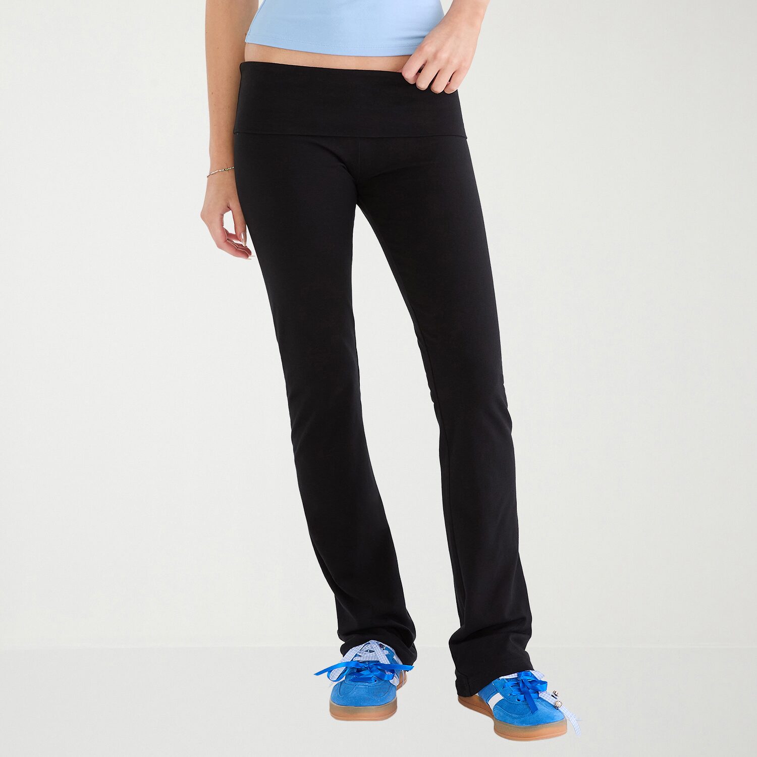 AEROPOSTALE Womens Juniors Bootcut Mid Rise Lounge Pant