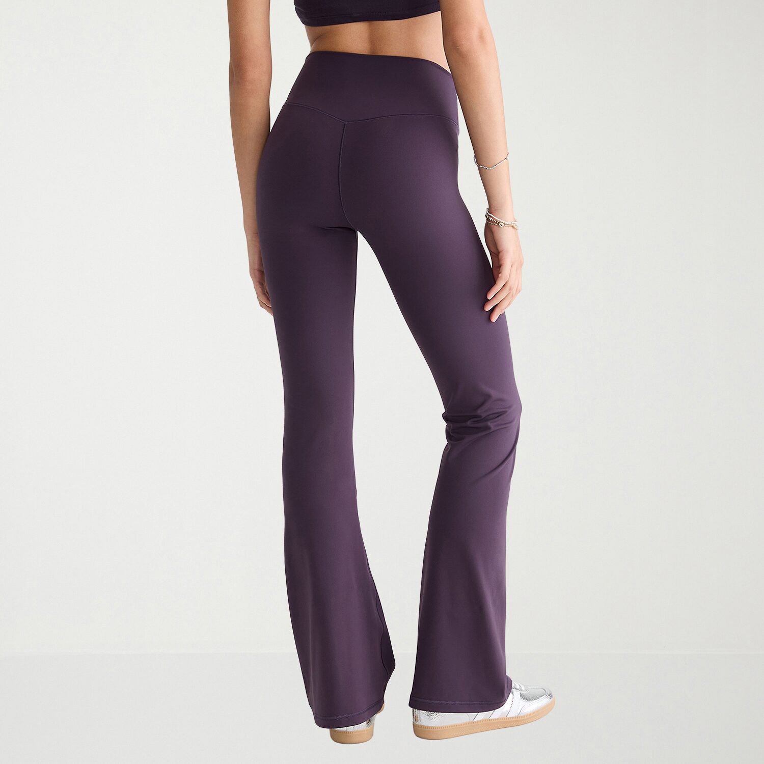 AEROPOSTALE Womens High Rise 32" Flare Juniors Full Length Leggings