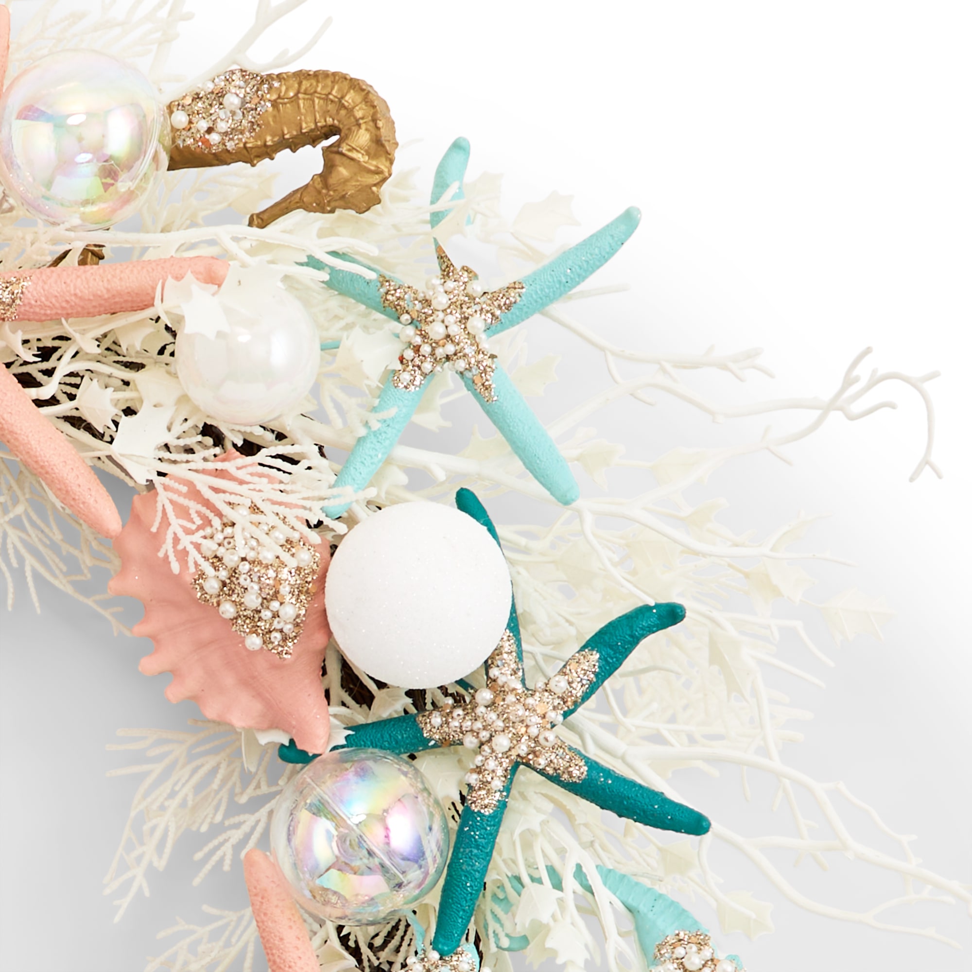 North Pole Trading Co. Coastal Wreath