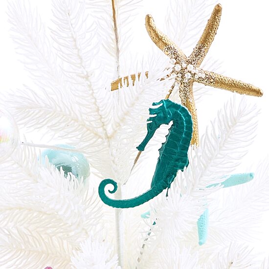 North Pole Trading Co. 26" Coastal Christmas Tabletop Tree