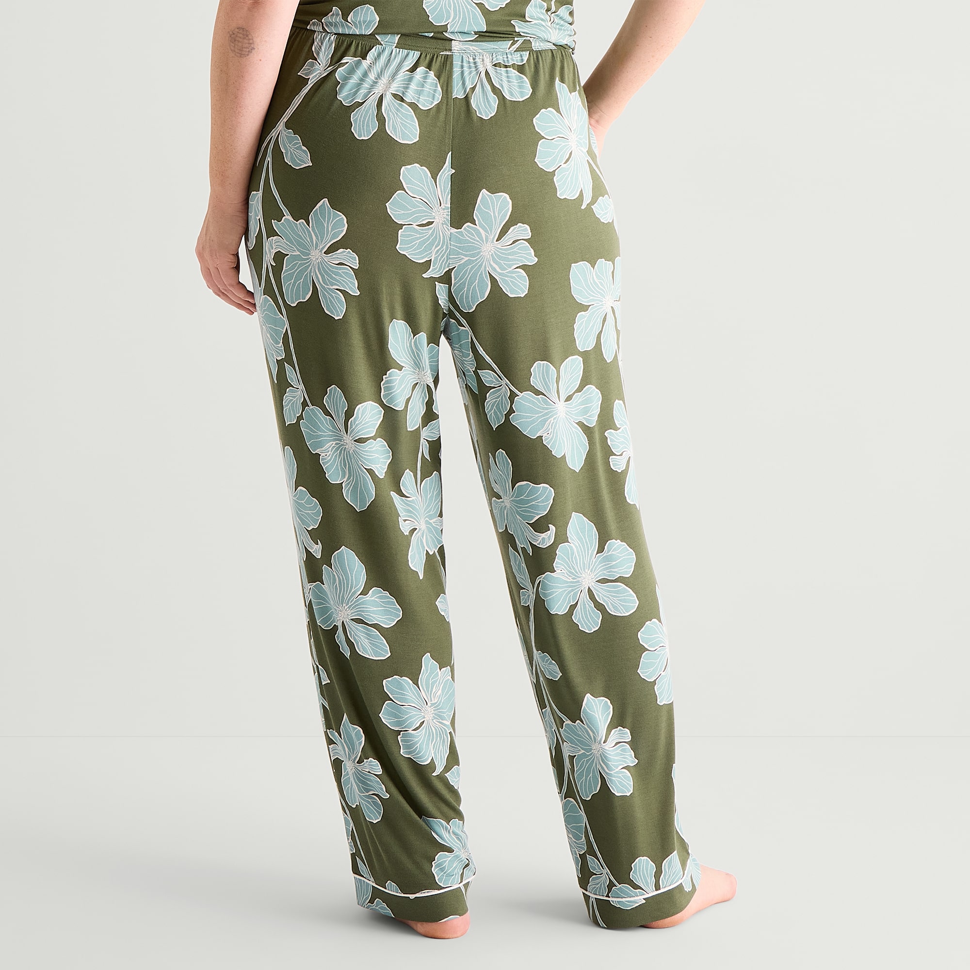 Liz Claiborne Womens Plus Pajama Pants