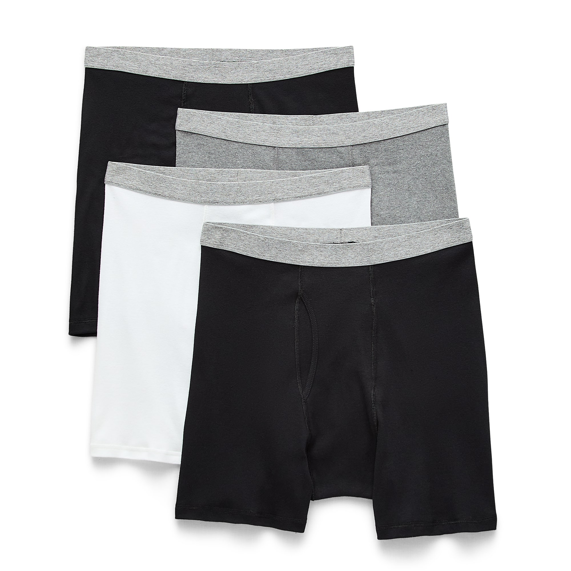 Stafford Cotton Mens 4 Pack Boxer Briefs 302866