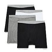 Stafford Cotton Mens Big 4 Pack Boxer Briefs 302866