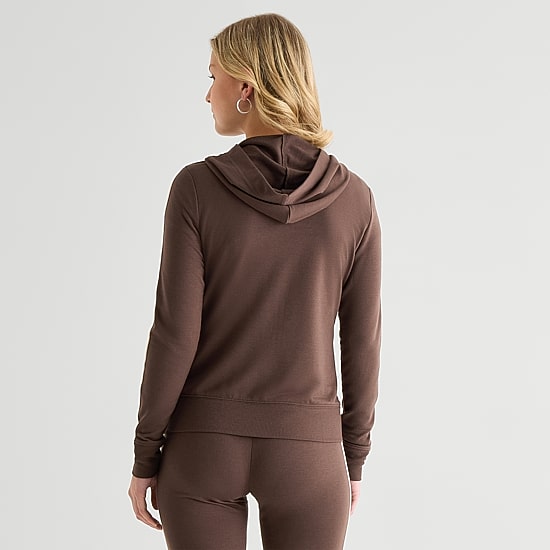 Arizona Womens Juniors Hooded Long Sleeve Sweatshirt - JCPenney