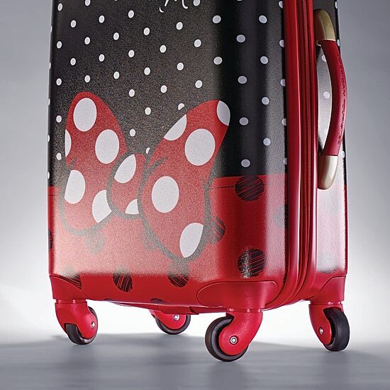 American Tourister Disney Minnie Mouse Red Bow 28" Hardside Lightweight Luggage