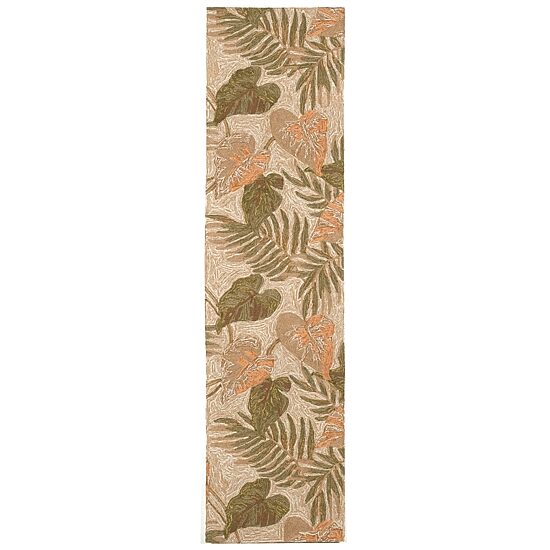 Liora Manne Ravella Tropical Leaf Runner