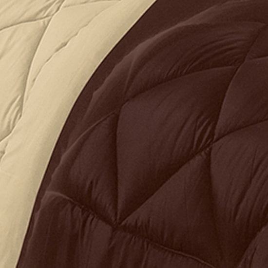 Elegant Comfort All Season Down Alternative Reversible Comforter Set