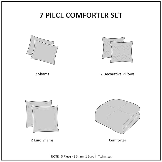 Intelligent Design Maize Comforter Set