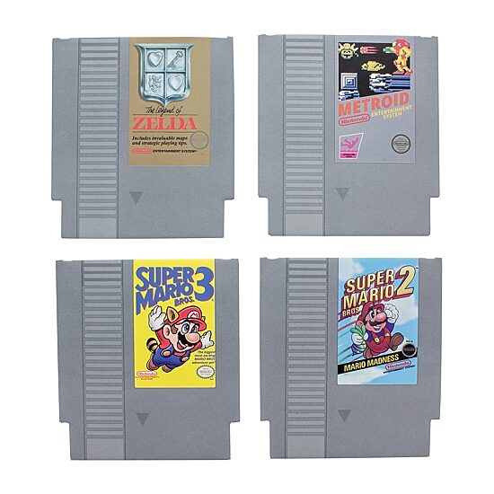 Nintendo NES Game Coasters