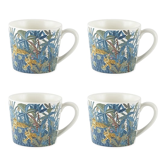 Distant Lands Tiger Stoneware Coffee Mug