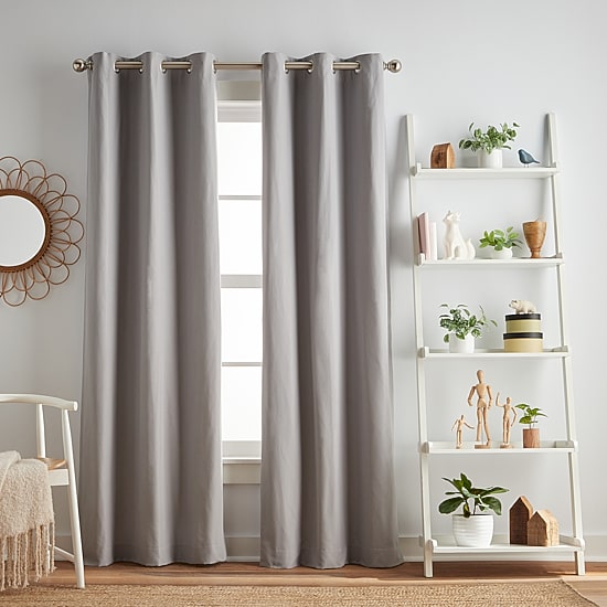 CHF Harper Grommet Top Blackout Set of 2 Curtain Panel