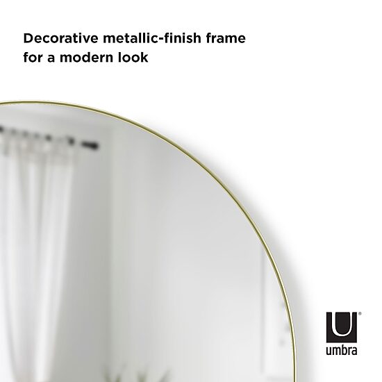 Hubba Arched Wall Mirror - 36" Height