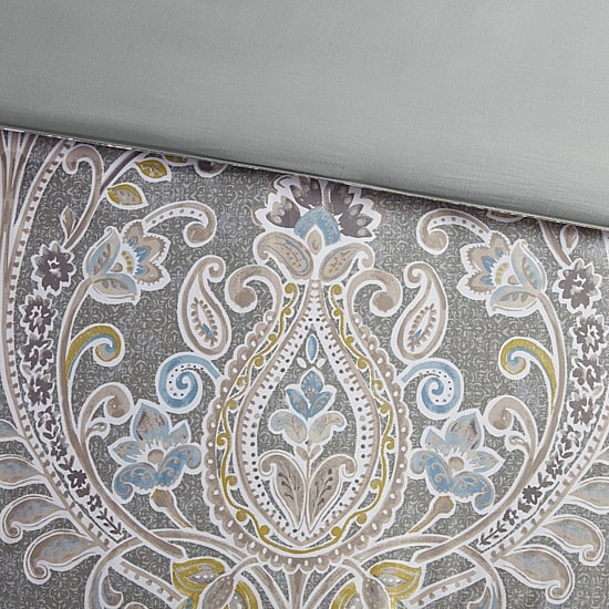 Harbor House Hallie 6-pc. Cotton Damask and Scroll Comforter Set