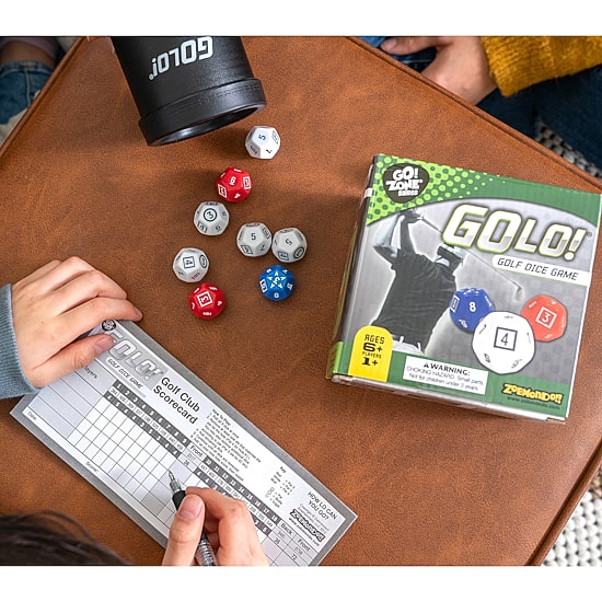 Zobmondo Golo Golf Dice Game Travel Game