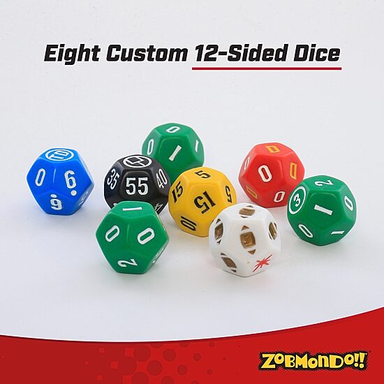 Zobmondo Golong Football Dice Game Travel Game
