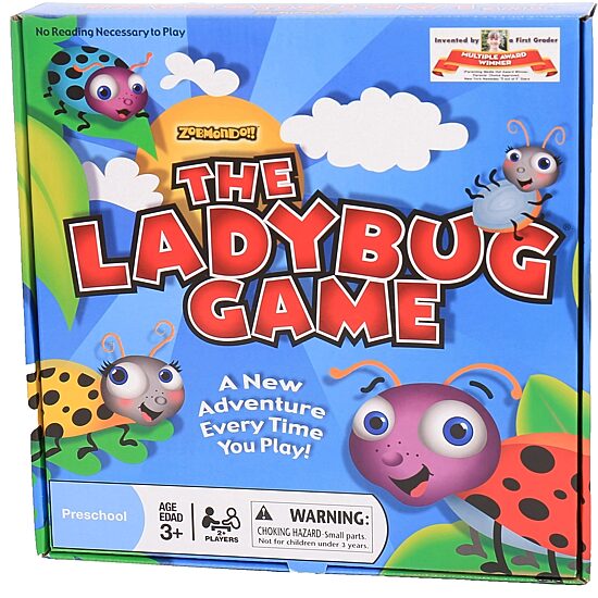 Zobmondo The Ladybug Board Game Board Game