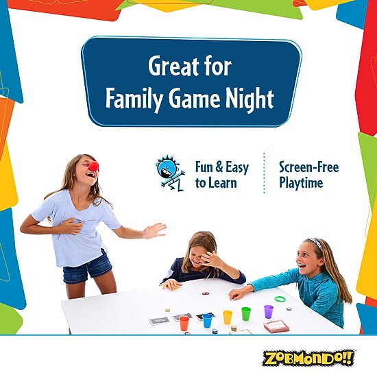 Zobmondo Don'T Make Me Laugh Silly Charades Party Game Board Game