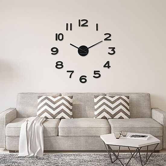 Westclox 20" Floating Numbers Wall Clock
