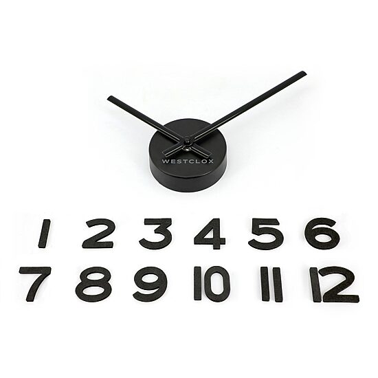 Westclox 20" Floating Numbers Wall Clock