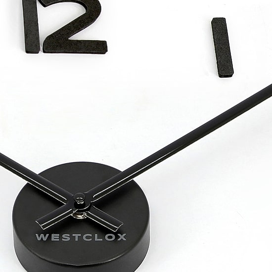 Westclox 20" Floating Numbers Wall Clock