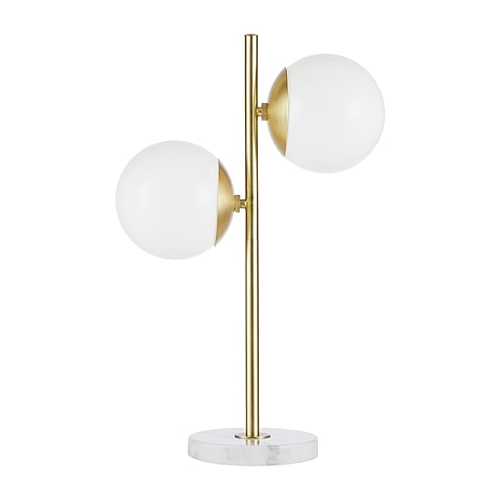 INK+IVY Holloway Marble Base Table Lamp
