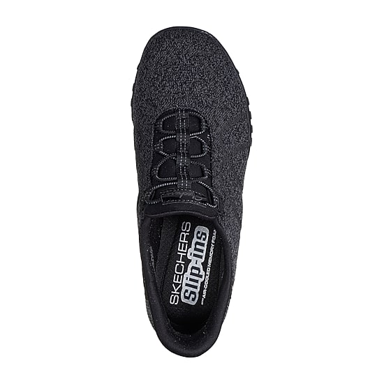 Skechers Hands Free Slip-Ins Breathe-Easy Knitty Waves Womens Round Closed Toe Slip-On Shoe