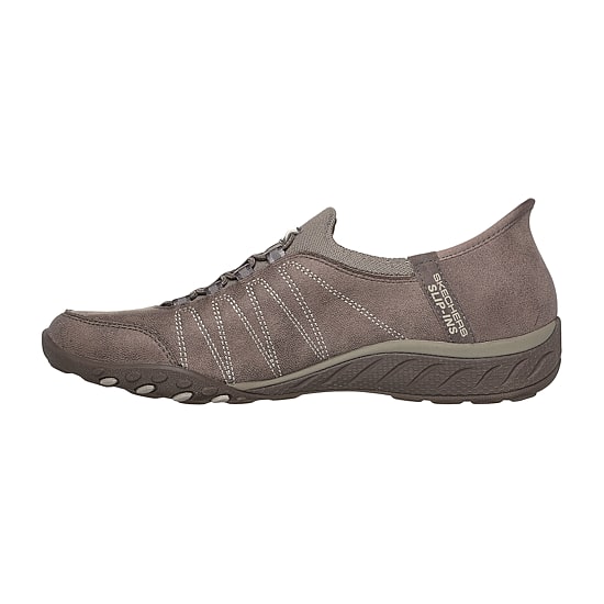 Skechers Hands Free Slip-Ins Breathe-Easy Home-Body Womens Almond Closed Toe Slip-On Shoe